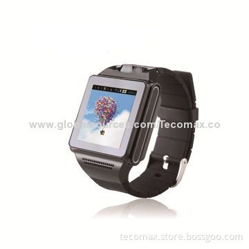 1.5-inch Smart Android Watch Mobile Phone with GPS/G-sensor/Android 4.0/4GB ROM/512MB RAM
